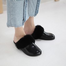 여성용 털 안감 퍼 슬리퍼 1.2cm MT_19a2-a1