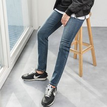 맨타임 남성용 SL 7컬러 데일리 스판 캐쥬얼 워싱진