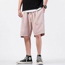 AOULS 남성용 바캉스 5부 밴딩 반바지 DK10