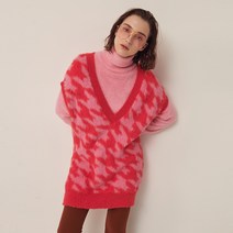 더센토르 SOFT HOUNDY 니트조끼 TC21AWKN08RDPK