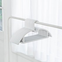 슬림 링크 논슬립 옷걸이, 50개, 화이트