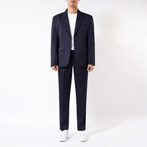 언탭트 남성용 빅사이즈 오리지널 정장 블레이져 + 팬츠 세트