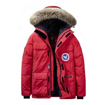 남성용 후드 패딩 점퍼