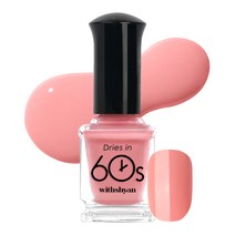 위드샨 60초 매니큐어 9ml, M133 썬키스드코랄, 1개