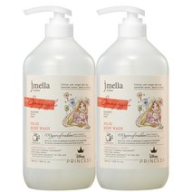 제이멜라 인 프랑스 디즈니 바디워시 스프링 애플, 1000ml, 2개