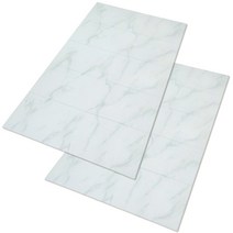 휴팡 강아지 PVC 폴딩형 매트 2p, 스노우마블
