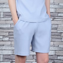 타운클로 남성용 L플리츠 5부 밴딩 반바지