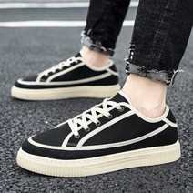 어클락 남성 라인탑 패션 스니커즈 JNH192