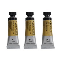 신한화구 전문가 과슈 3p 네이플스 옐로 A, 15ml, 1색