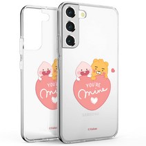리틀카카오프렌즈 스윗리틀하트 클리어 젤리 휴대폰 케이스