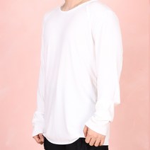 맨즈건 남성용 면 코튼 긴팔 사계절 티셔츠 13713