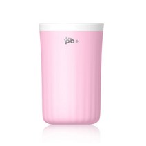 퍼피맨 pb+ 애견 발 세척기 수동형 중, 핑크, 1개