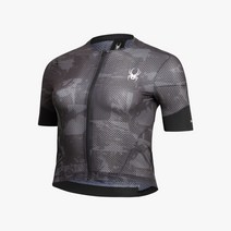 스파이더 여성용 사이클 프로웹 경량 숏 슬리브 저지