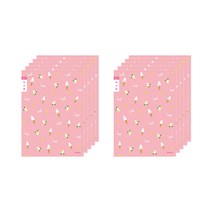 아이비스 여아용 초등3-6 독서록 좁은칸 노트 아이스크림 10724, 혼합색상, 10개