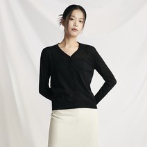 미쏘 여성용 에센셜 브이넥 가디건