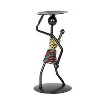 사람 조형물 캔들선반 홀더 B타입 YT_RA286, 혼합색상