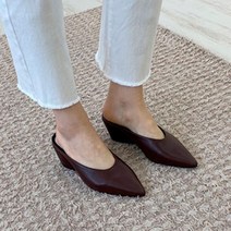 릴렉티브 여성용 가죽 슬리퍼 6