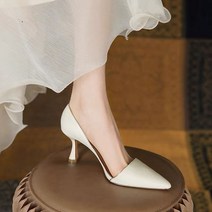 프린세스 슬림 펌프스 미들힐