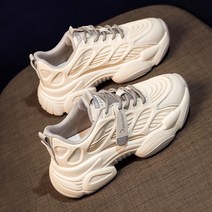 여성용 메쉬 화이트 스니커즈 GH20_RD_892