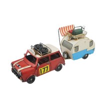 케이디와이 캠핑카 메탈 엔틱 인테리어 소품 K-79, 혼합색상