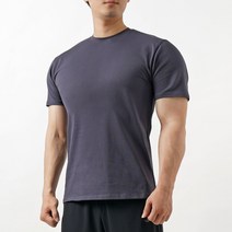 제이오 무지 슬림핏 브이넥 반팔 티셔츠