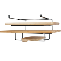 생활공식 3단 도마거치대, 블랙, 1개