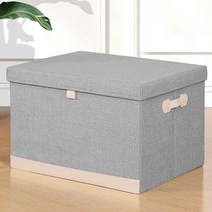올하이 대형 접이식 보관 박스 18L, 06 그레이 배색, 1개