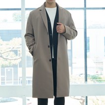 디엘크리 남성용 스탠다드 싱글 코트