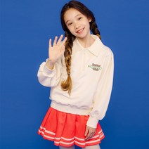 아이러브제이 여아용 B 팀클럽 카라 맨투맨 티셔츠