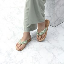 여성용 라니 플라워 플립플랍 슬리퍼