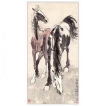 리즈제이니 인테리어용품 그림 동양화 말 11 K13729