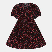 셀덴 여아용 쉬폰 꽃 프린트 원피스 EDOW21453