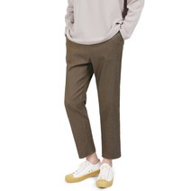 다꾸앙 남성용 테이퍼드 일자핏 마이핫 밴딩 스판 바지 C12B15_pc2484