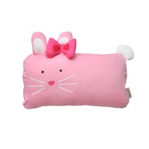 밀로앤개비 애착 미니 동물베개 발레리나 로라 매쉬솜 세트, 핑크