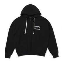 아임낫어휴먼비잉 COLLEGE LOGO ZIP-UP HOODIE