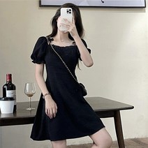 여성용 블랙101 블로디 리본 오프숄더 원피스 CH-2321154