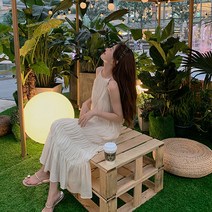 리퍼니 셔링 나시 원피스