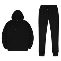 몬스앤빌 남성용 기모 후드티 + 바지 세트 VUP_0001