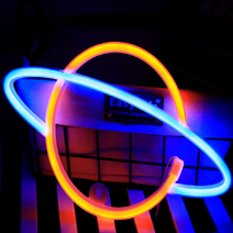 새로그린 SPACE USB 건전지 LED 네온사인 별