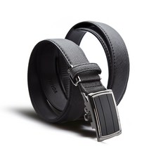 보닌 사피아노 소가죽 자동 버클 멀티오닉스 클래식 벨트 PL049BK