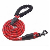 강아지 산책 로프형 리드줄, 레드