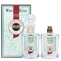 모노템 화이트 머스크 EDT 100ml + 테스터 100ml 세트, 1세트
