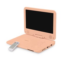 에듀플레이어 휴대용 DVD 플레이어 코랄핑크, EDP101 Pro