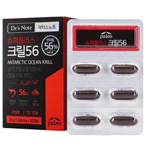 팔레오 닥터스노트 슈퍼플러스 크릴56, 30정, 1개