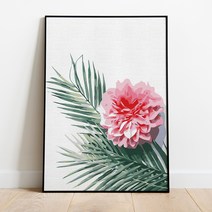 플레이어바웃 DIY 명화 그리기 세트 40 x 50 cm, 꽃과 아레카 (MG007)
