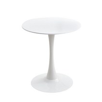 마켓플랜 피렌체 원형 테이블 80cm, 화이트