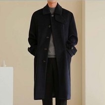 남성용 프리미엄 클래식 댄디 발마칸 코트