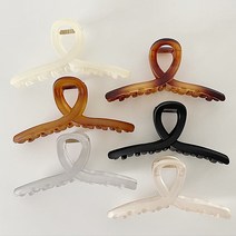 핸드앤밴드 데일리 올림머리 앤드유 집게핀 6종 세트