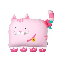 밀로앤개비 아동용 시그니처 모달 애착 동물 베개 커버 + 메쉬 솜포함, 스위티 낸시