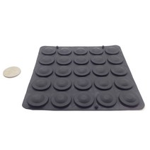 3M 범폰 미끄럼방지 스티커 검정 A0012 25p, 1개